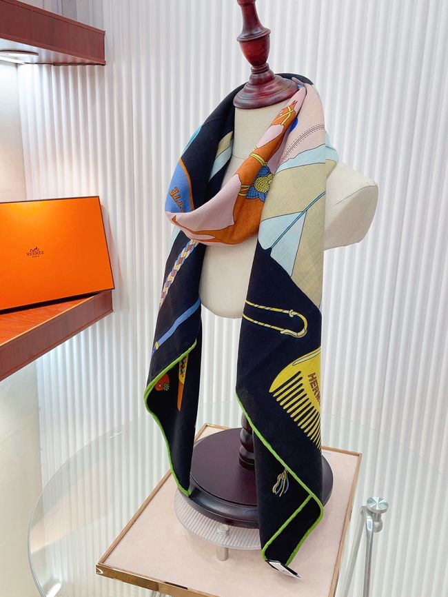 Hermes cashmere Shawl H24442-2