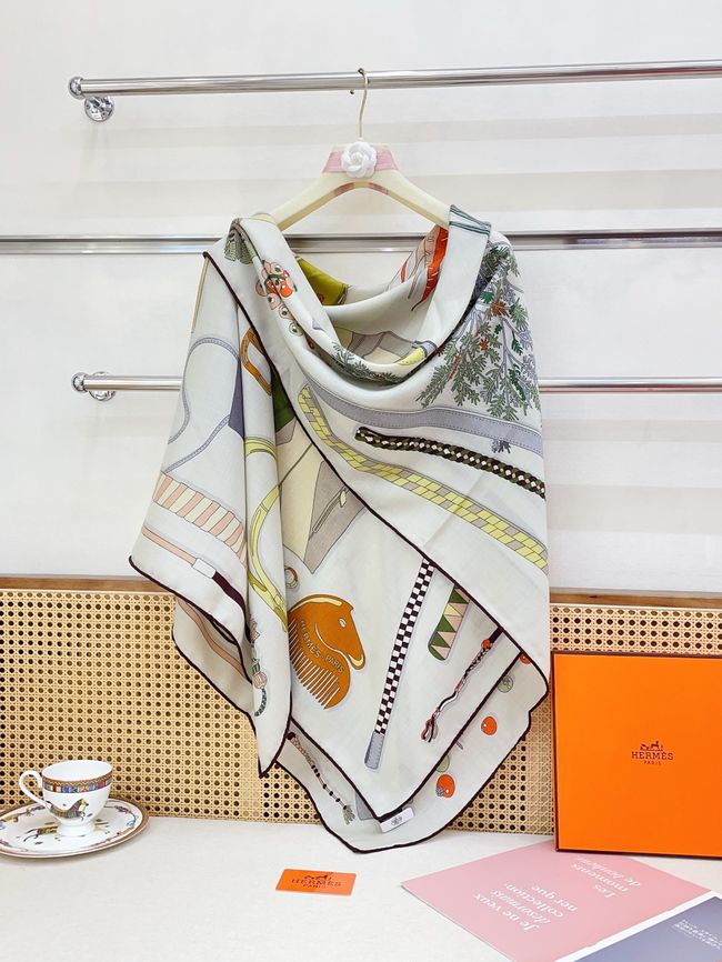 Hermes cashmere Shawl H24442-3