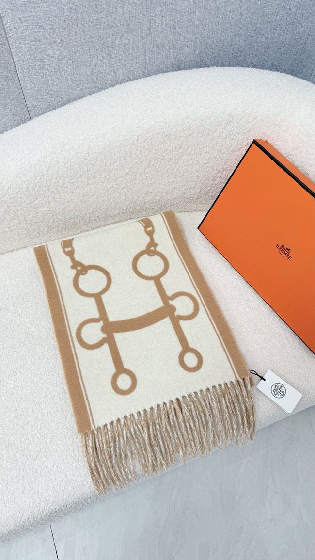 Hermes cashmere scarf H251526-4
