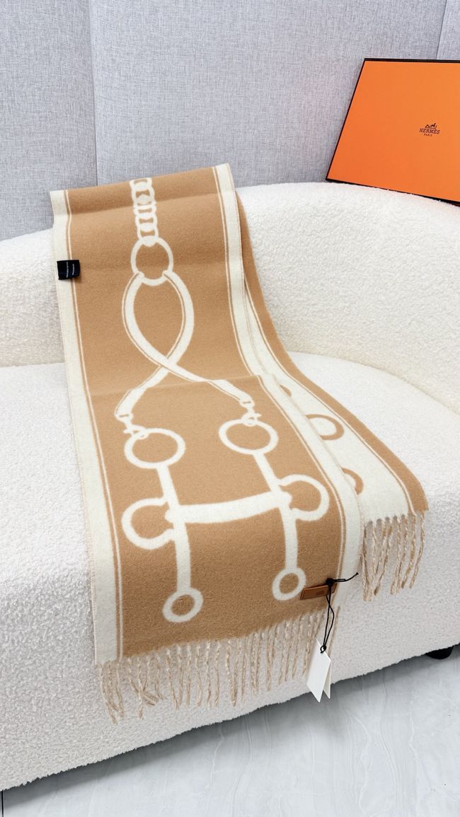 Hermes cashmere scarf H251526-4
