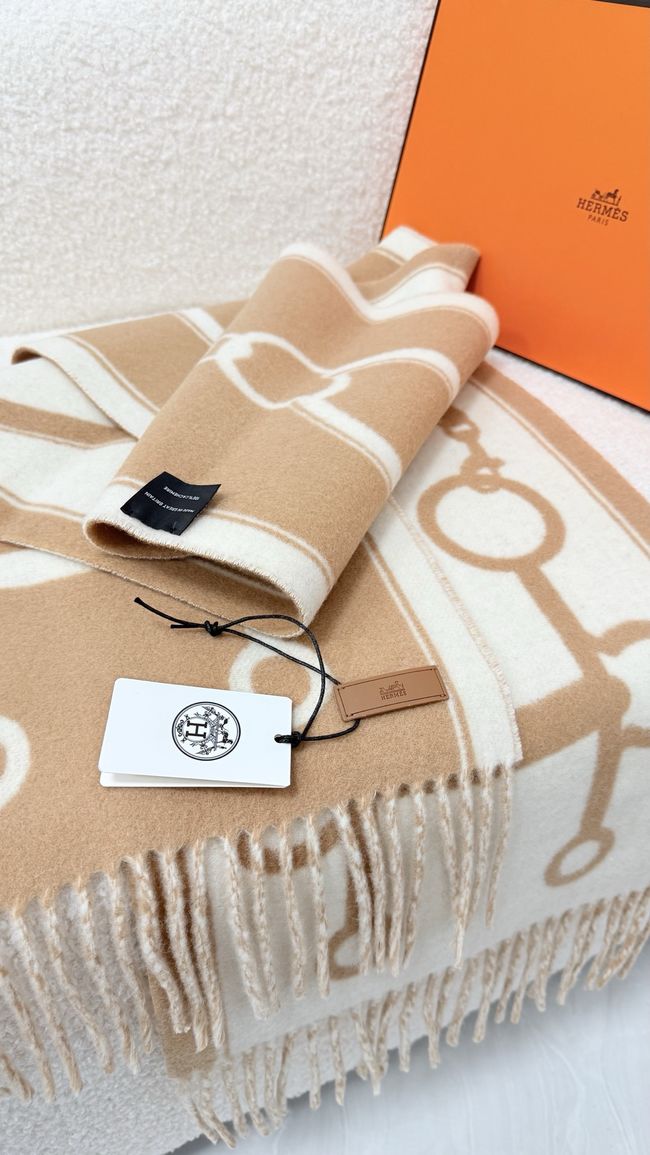 Hermes cashmere scarf H251526-4