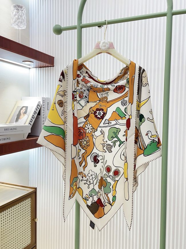 Hermes cashmere scarf H251527-2