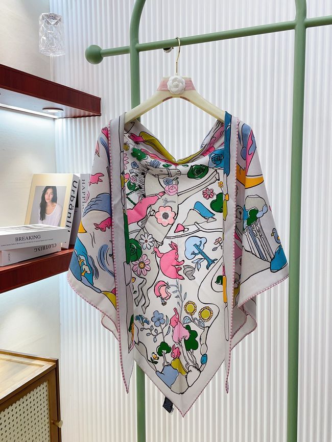 Hermes cashmere scarf H251527-3