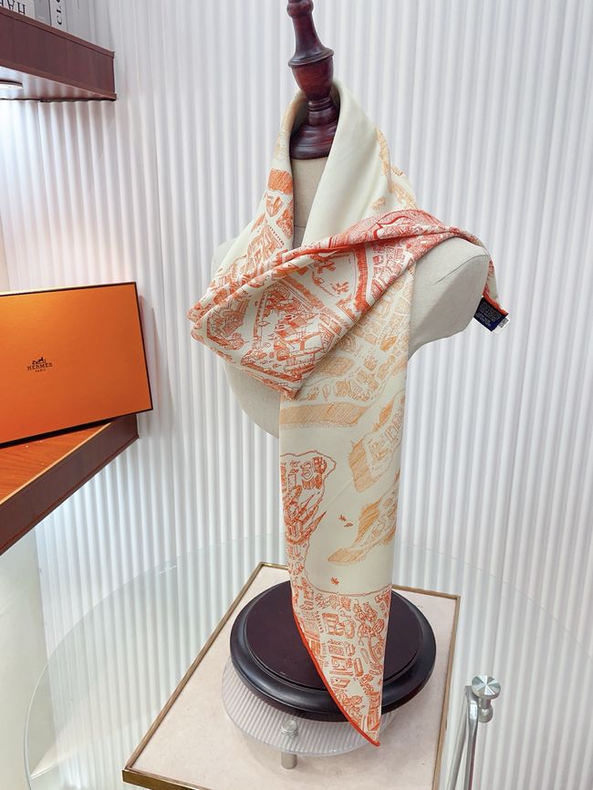 Hermes cashmere scarf H251530-3