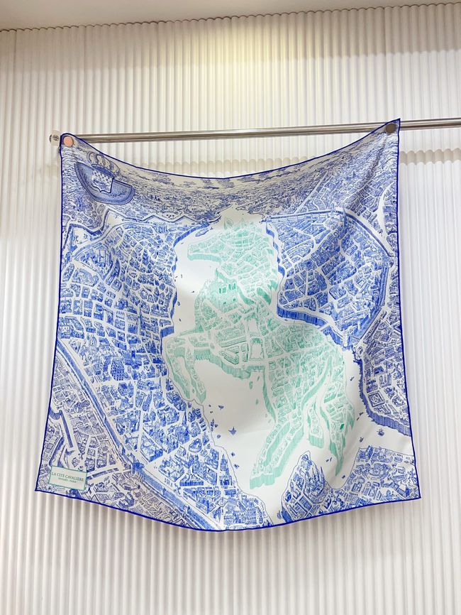 Hermes cashmere scarf H251530-4