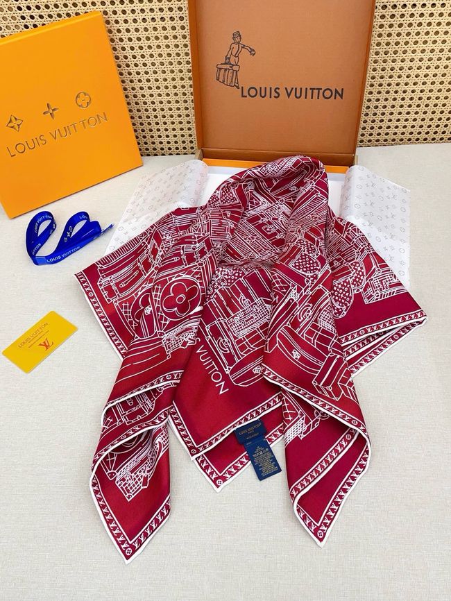 Louis Vuitton silk Square 90 M98340-1 Louis Vuitton silk Square 90 M98340-1