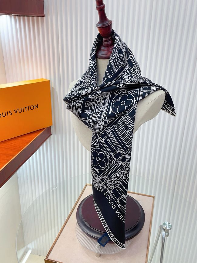 Louis Vuitton silk Square 90 M98340-2 Louis Vuitton silk Square 90 M98340-2