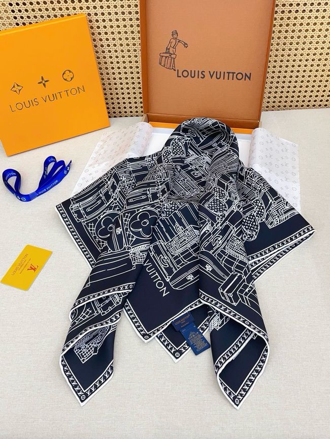 Louis Vuitton silk Square 90 M98340-2 Louis Vuitton silk Square 90 M98340-2