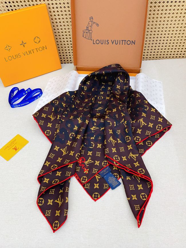 Louis Vuitton silk Square 90 M98341-3 Louis Vuitton silk Square 90 M98341-3