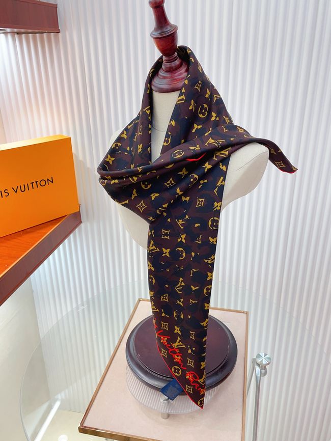 Louis Vuitton silk Square 90 M98341-3 Louis Vuitton silk Square 90 M98341-3