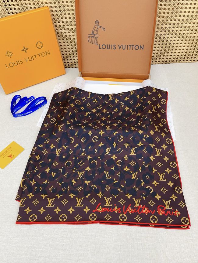 Louis Vuitton silk Square 90 M98341-3 Louis Vuitton silk Square 90 M98341-3