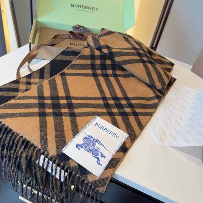Burberry cashmere scarf BU0028-3 Burberry cashmere scarf BU0028-3