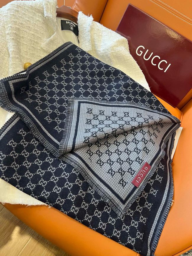 Gucci cashmere scarf 873732-3