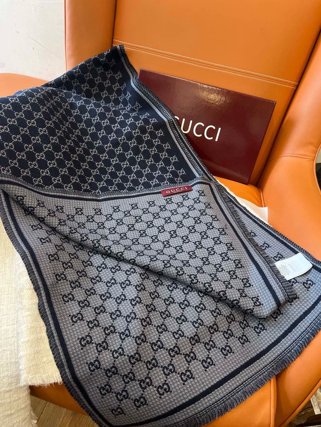 Gucci cashmere scarf 873732-3