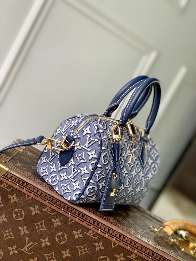 Louis Vuitton Speedy Trunk 20 M2A187 Denim blue