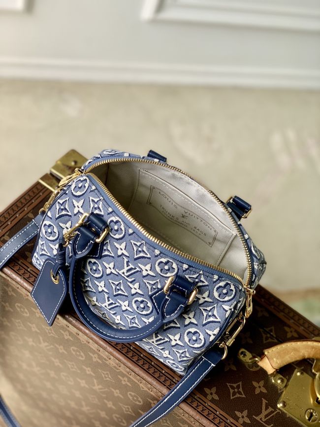 Louis Vuitton Speedy Trunk 20 M2A187 Denim blue