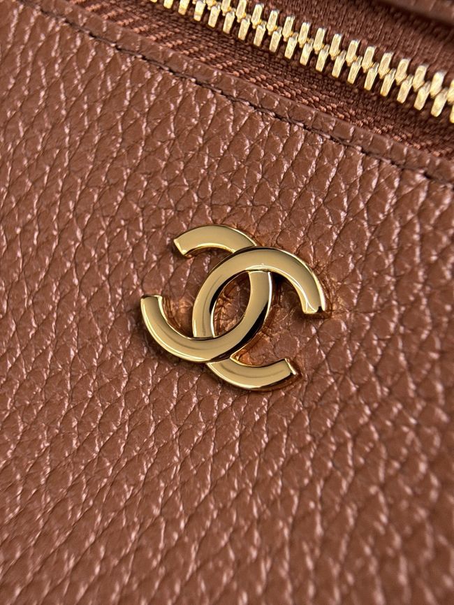 Chanel Large Vanity with chain AS6473 camel Chanel Large Vanity with chain AS6473 camel