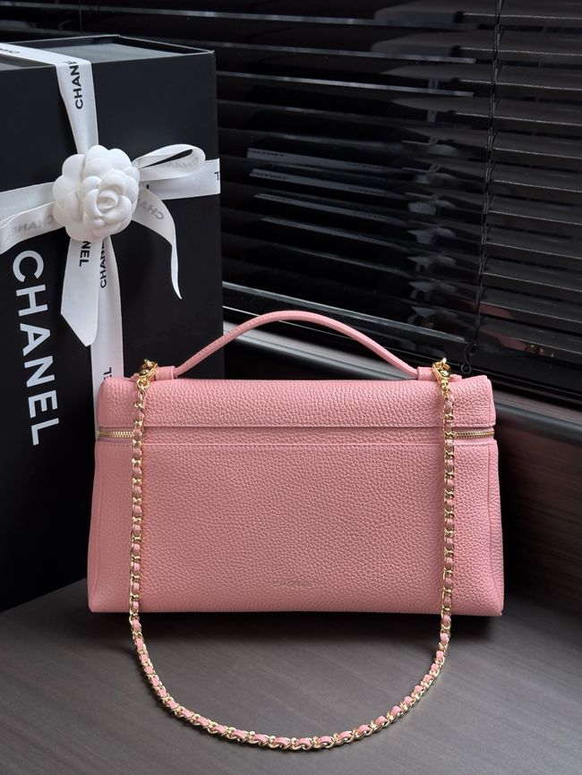 Chanel Large Vanity with chain AS6473 pink Chanel Large Vanity with chain AS6473 pink