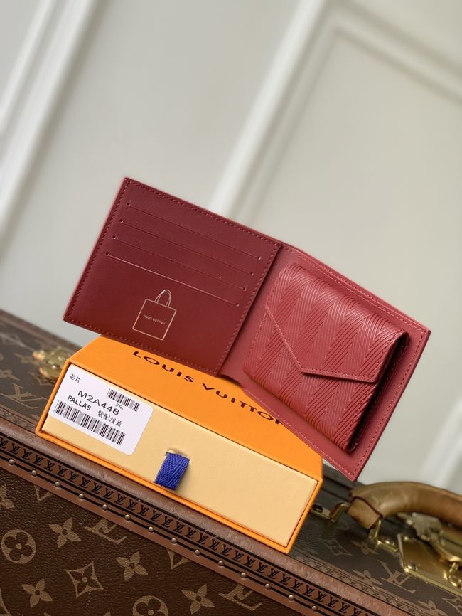 Louis Vuitton Multiple Wallet M2A448 light blue Louis Vuitton Multiple Wallet M2A448 light blue