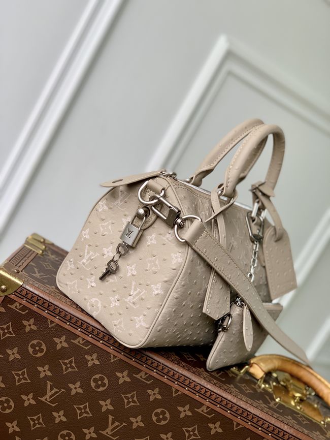 Louis Vuitton Runway Speedy P9 Bandouliere 25 M24426 Dark Beige