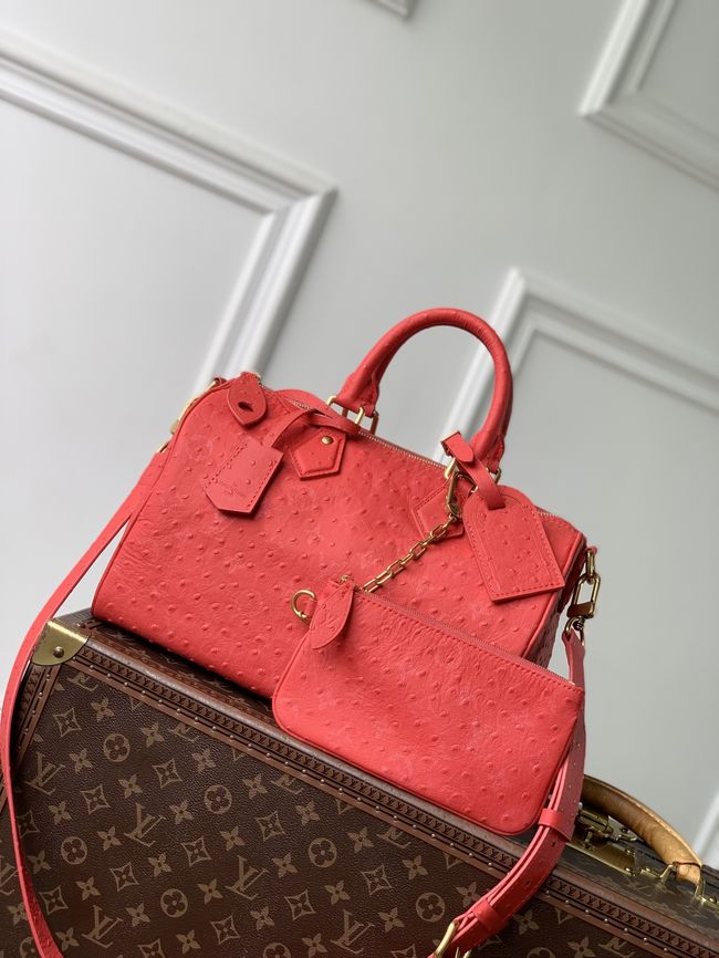 Louis Vuitton Runway Speedy P9 Bandouliere 30 M24425 red