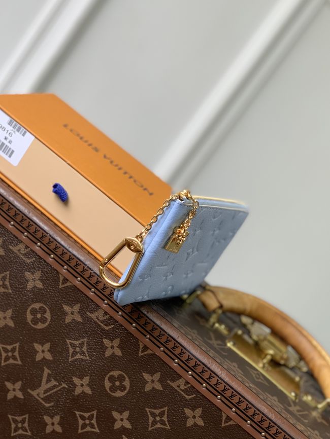 Louis Vuitton Key Pouch S M29816 Bleu Iris Louis Vuitton Key Pouch S M29816 Bleu Iris