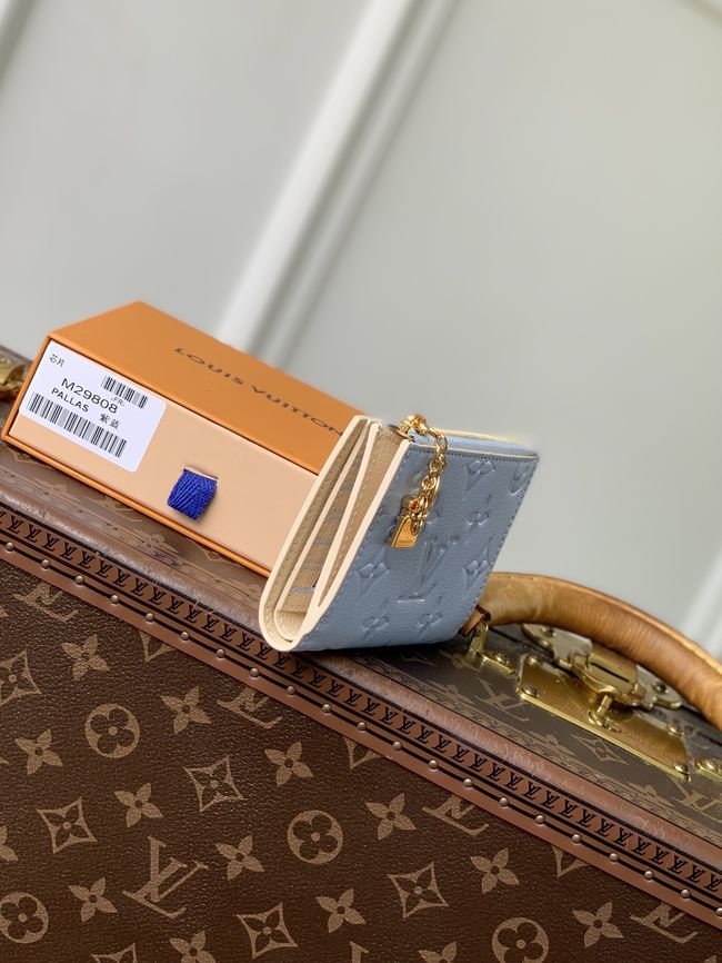Louis Vuitton Lisa Wallet M29808 Bleu Iris