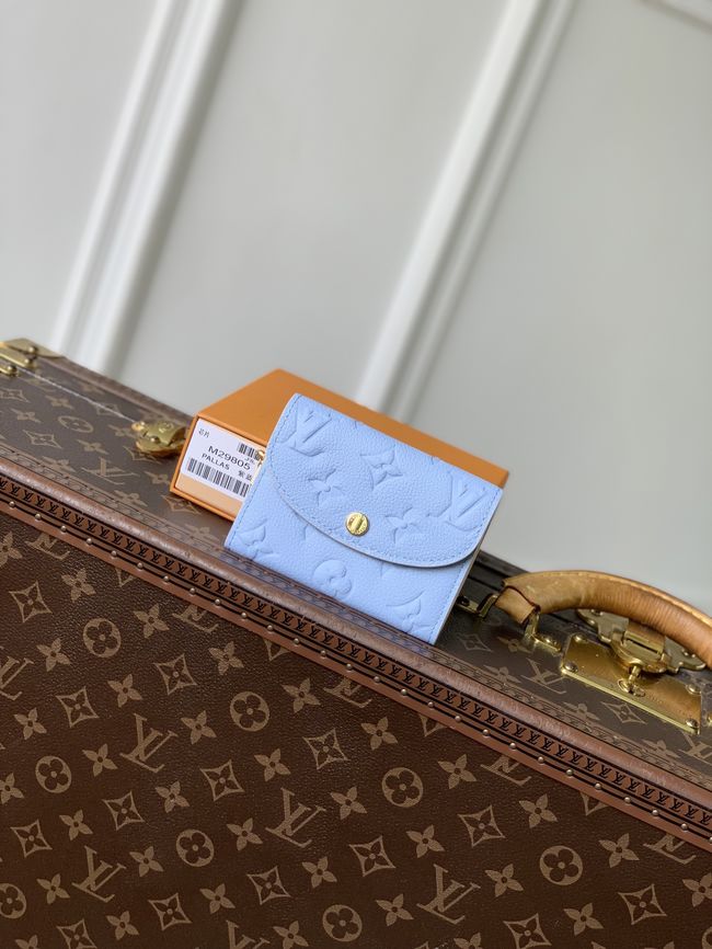 Louis Vuitton Rosalie Coin Purse M29796 Bleu Iris Louis Vuitton Rosalie Coin Purse M29796 Bleu Iris