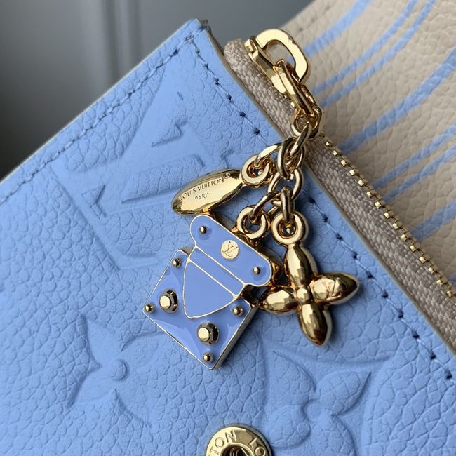 Louis Vuitton Rosalie Coin Purse M29796 Bleu Iris Louis Vuitton Rosalie Coin Purse M29796 Bleu Iris