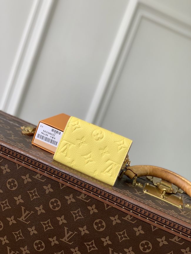 Louis Vuitton Rosalie Coin Purse M29803 Sunflower Yellow Louis Vuitton Rosalie Coin Purse M29803 Sunflower Yellow