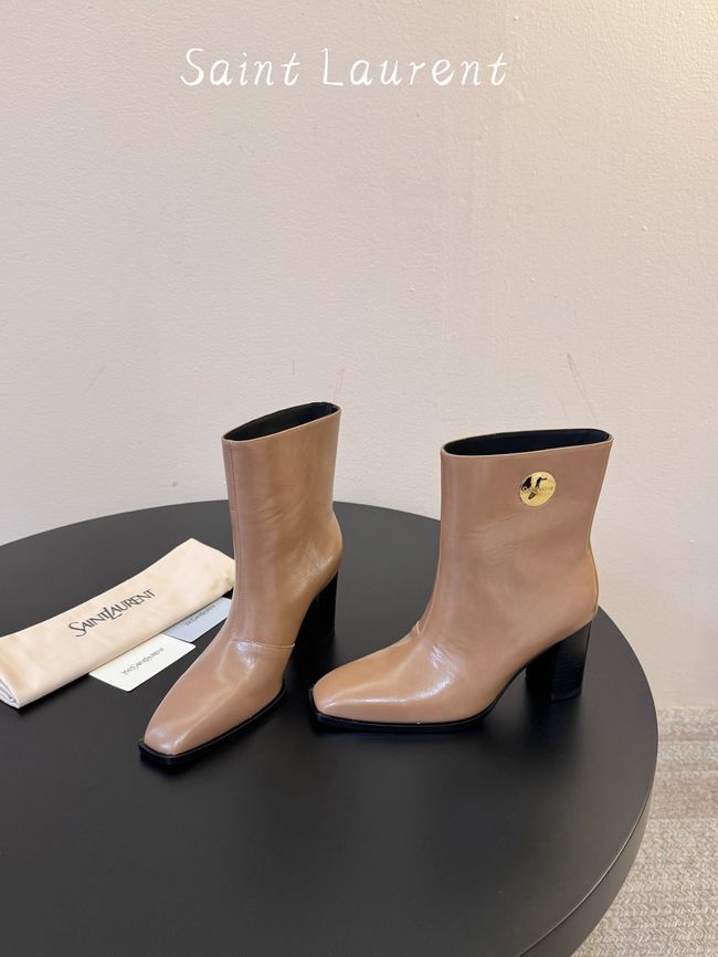 Saint Laurent boots in smooth leather 65282-2
