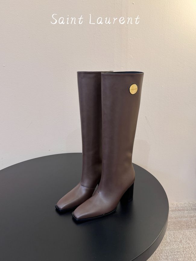 Saint Laurent boots in smooth leather 65288-1