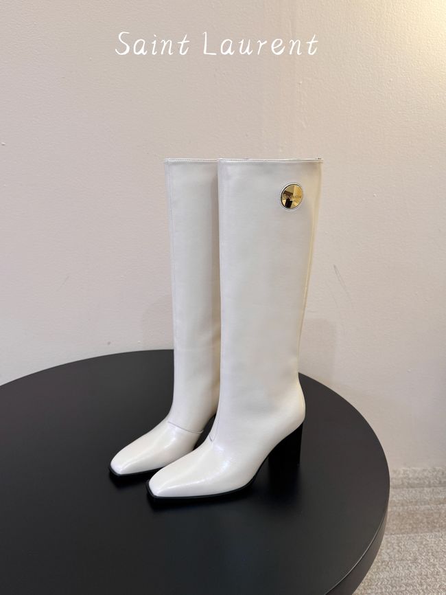 Saint Laurent boots in smooth leather 65288-2 Saint Laurent boots in smooth leather 65288-2