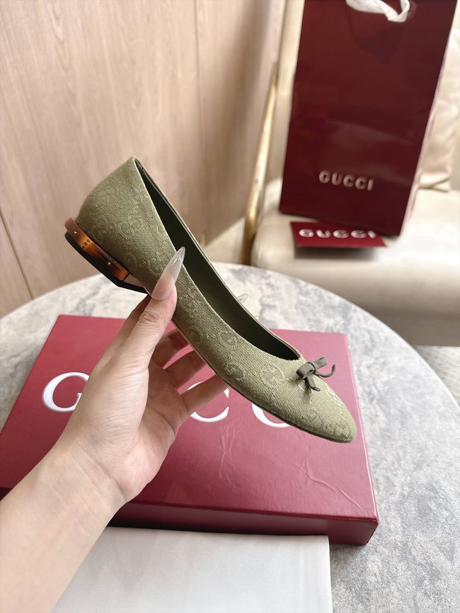 Gucci Womens Horsebit ballet flat 814321-4