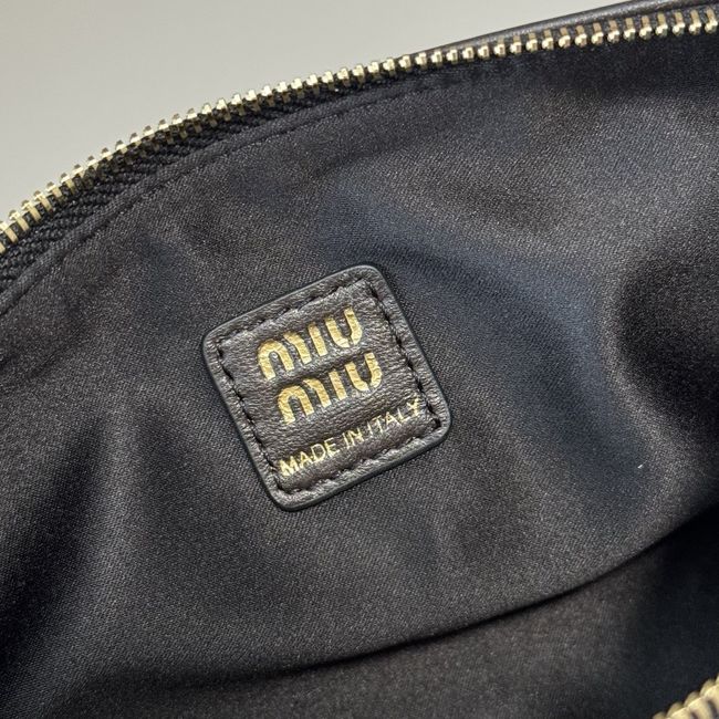 MIUMIU Tote Shoulder Handbag sheepskin 5NE851 Coffee MIUMIU Tote Shoulder Handbag sheepskin 5NE851 Coffee