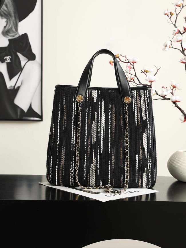 Chanel Shopping Bag AS6200 black