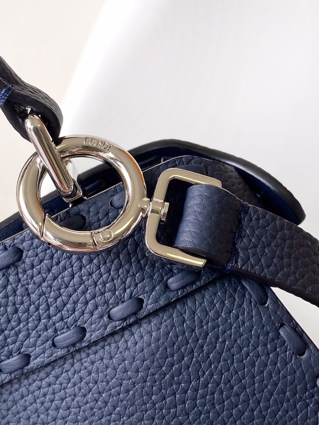 FENDI Peekaboo ISeeU Petite bag 8BN335A dark blue