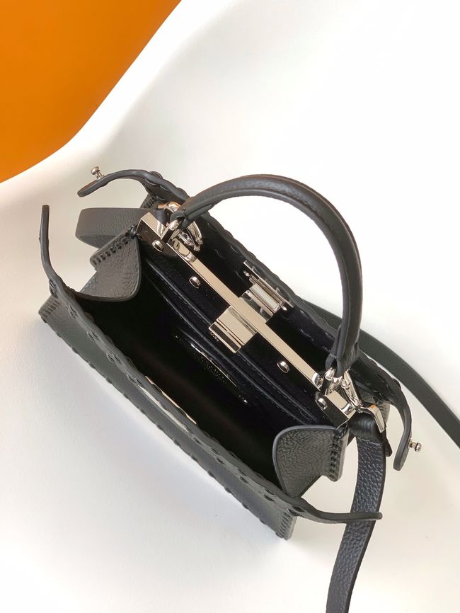 FENDI Peekaboo ISeeU Petite bag 8BN335A black