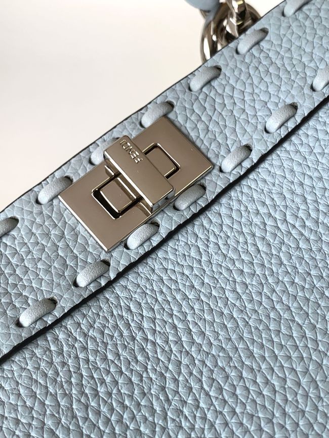 FENDI Peekaboo ISeeU Petite bag 8BN335A light blue