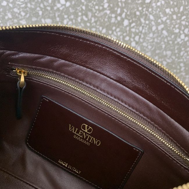 VALENTINO PANTHEA Small bag WB0S99 dark brown