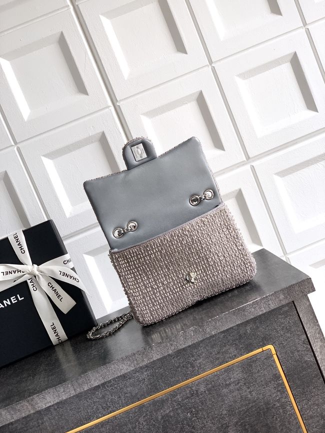 Chanel Small Flap Bag 6171 gray
