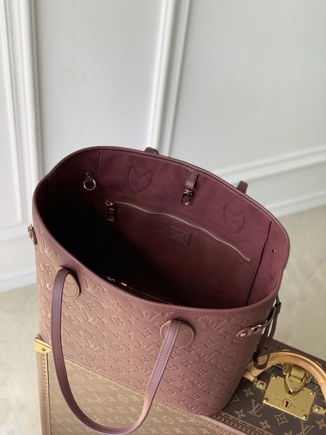 Louis Vuitton New Neverfull MM M2A398 Grenat Louis Vuitton New Neverfull MM M2A398 Grenat