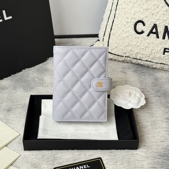 Chanel Passport Holder AP3196 Light gray