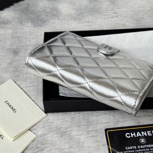 Chanel Passport Holder AP3196 Silvery