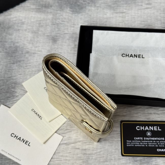 Chanel Passport Holder AP3196 gold