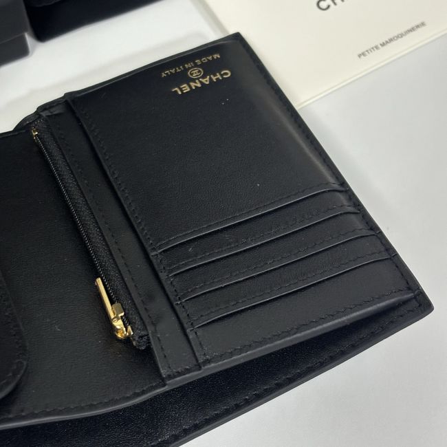 Chanel Passport Holder AP5193 black