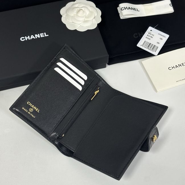 Chanel Passport Holder AP5193 black