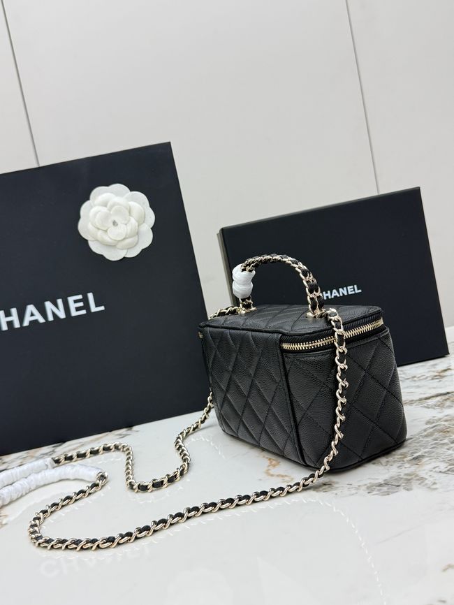 Chanel Vanity with Chain AP5182 black