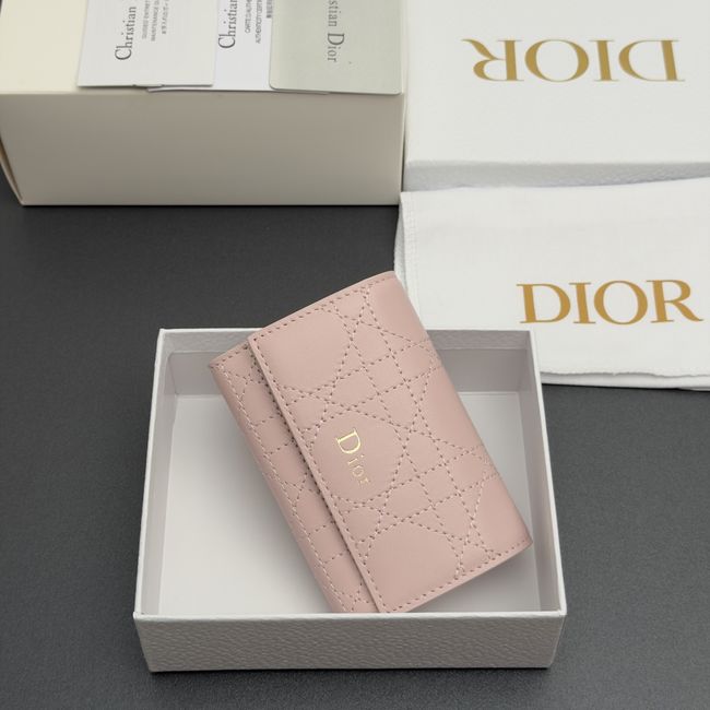 Lady Dior Dahlia Wallet S4602 pink Lady Dior Dahlia Wallet S4602 pink