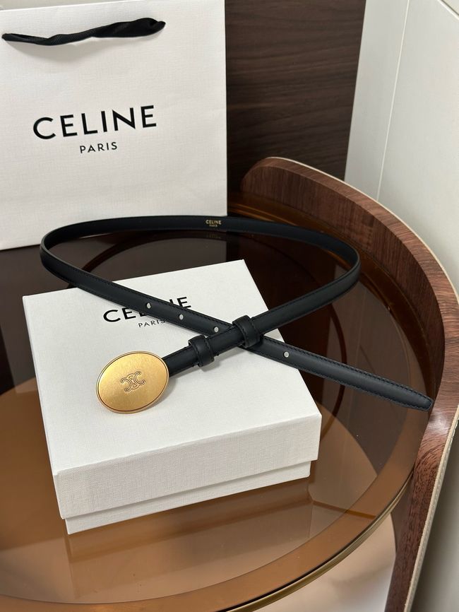 Celine Ellipse Belt 13 IN Taurillon Leather 10673 BLACK Celine Ellipse Belt 13 IN Taurillon Leather 10673 BLACK